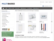 Tablet Screenshot of multibadge.nl